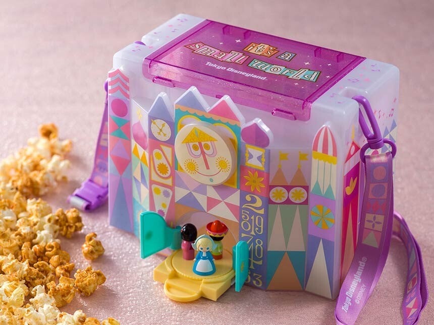 Small world popcorn bucket - Tokyo Disneyland