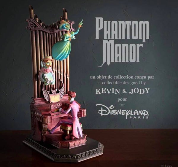 Limited edition Kevin & Jody figurine - organist ball scene - DLP