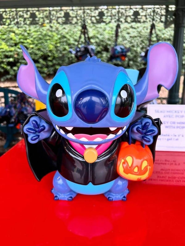 Stitch vampire popcorn bucket - Disneyland Paris