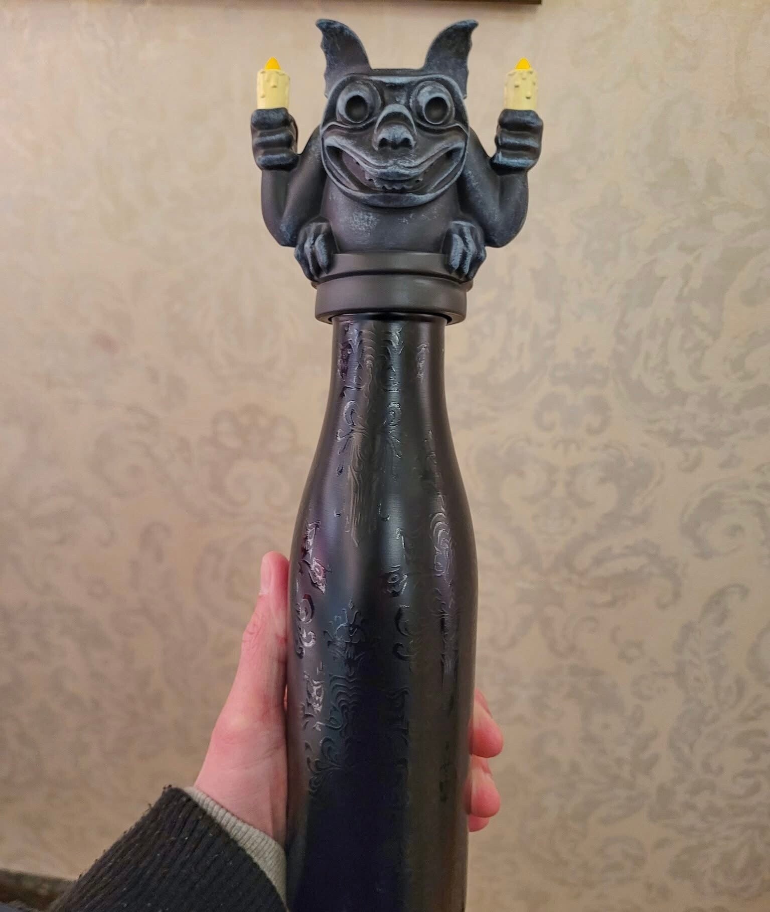 Haunted Mansion metal water bottle - Disneyland Paris