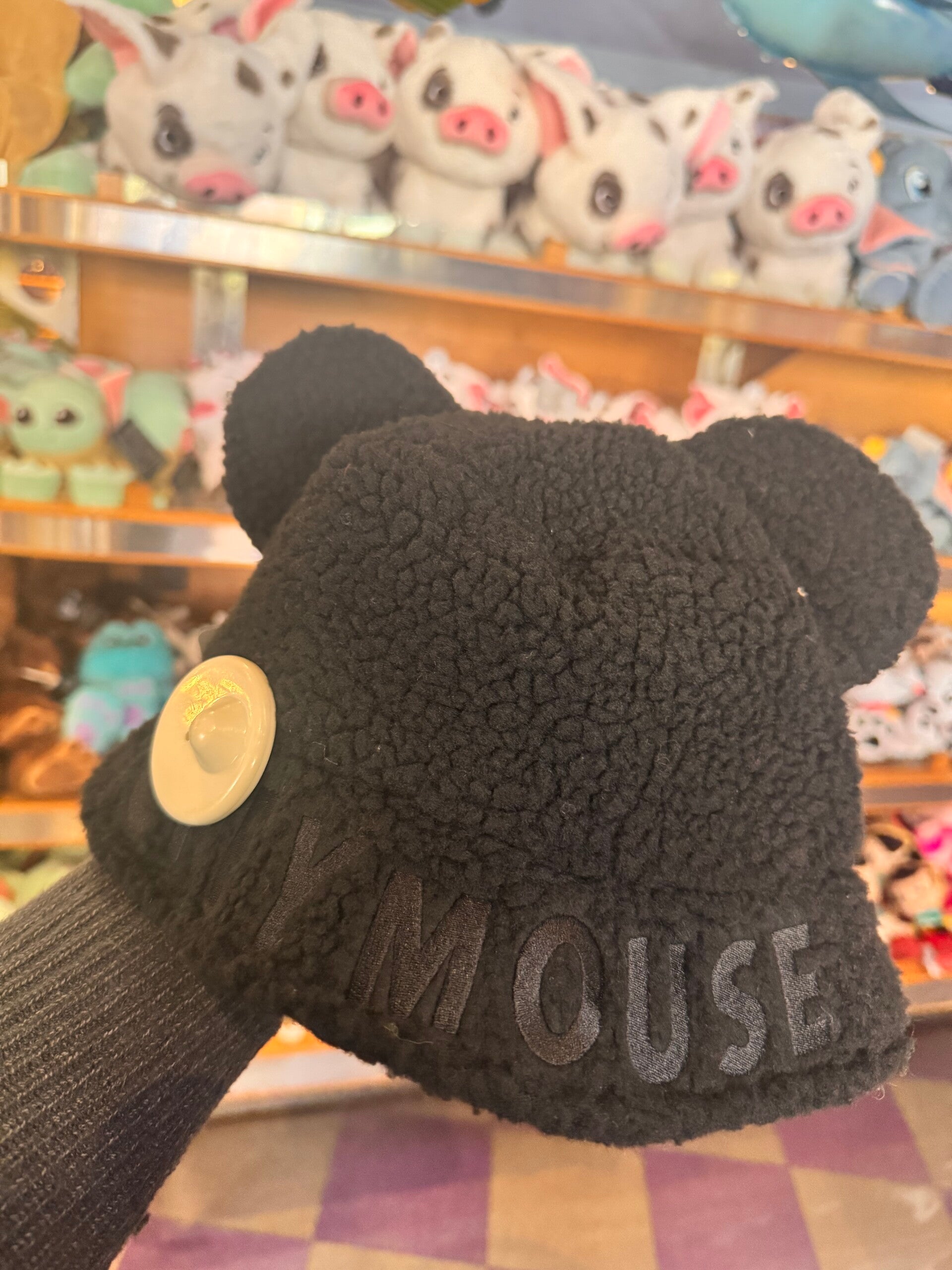 M I C K E Y bucket hat adults - black - Disneyland Paris