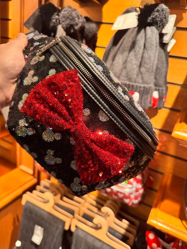 Sequin minnie mouse crossbody bag - Disneyland Paris