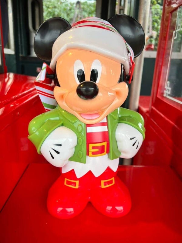 Mickey Elf popcorn bucket - Disneyland Paris