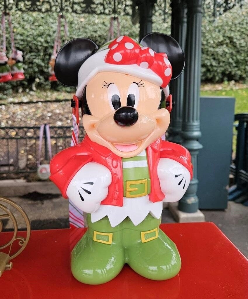 Minnie Elf popcorn bucket - Disneyland Paris