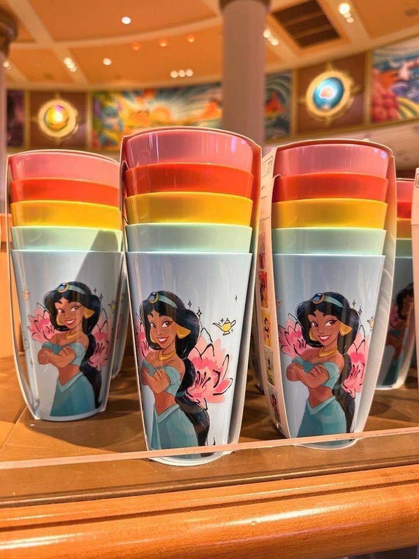Princess cups set of 5 - Disneyland Paris