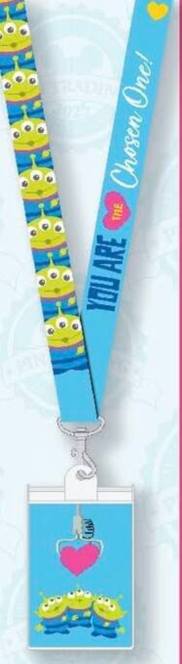 Valentine alien toy story lanyard - February 2025 - Disneyland Paris