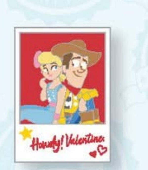 Picture pin - woody & bo peep - February 2025 - Disneyland Paris