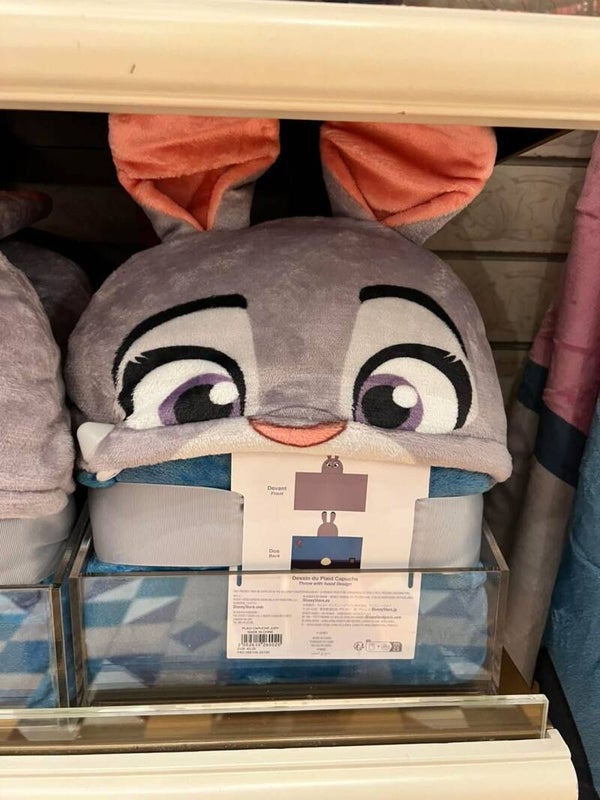 Judy plaid 150 x 85cm - zootopia 2 - Disneyland Paris