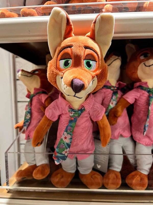 Nick Wilde plush - zootopia 2 - Disneyland Paris