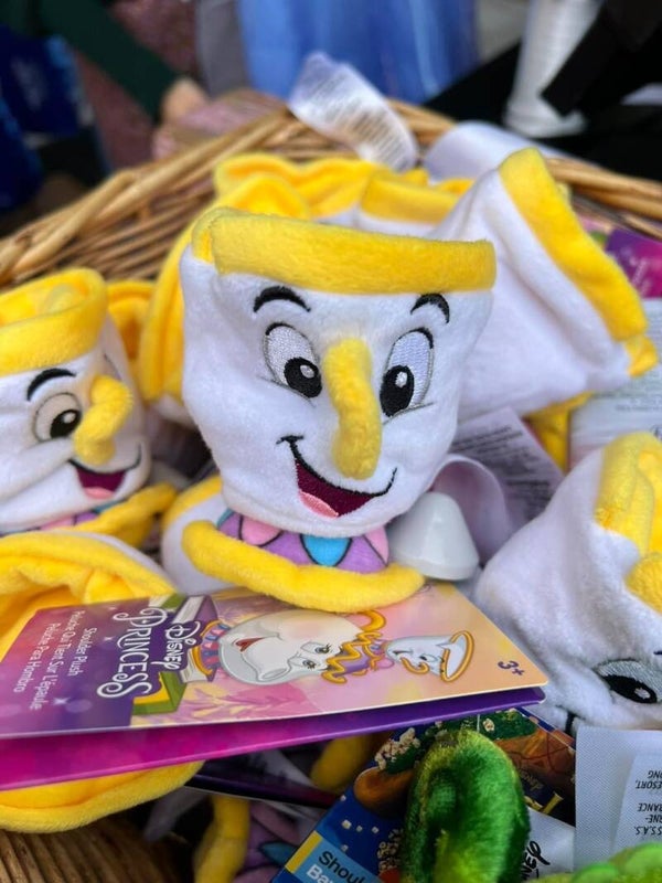 Beauty & beast - Chip shoulder plush - Disneyland Paris