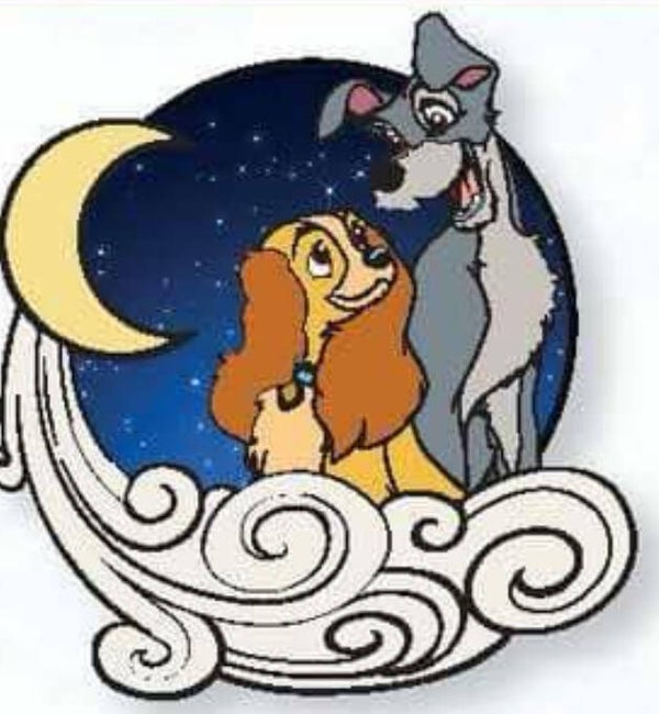 Lady & the tramp limited pin - Disneyland Paris