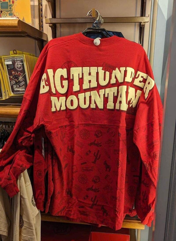 Big thunder mountain spirit jersey - Disneyland Paris