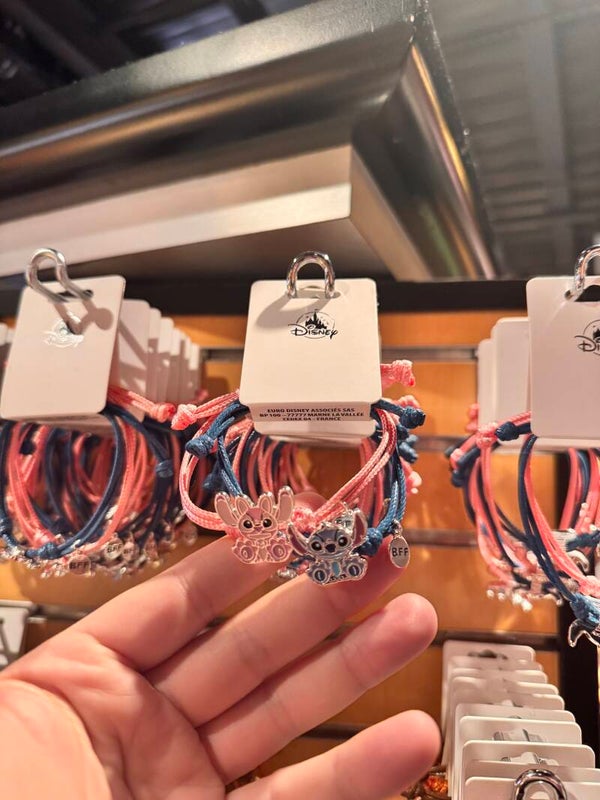 friendship bracelet - stitch & angel - Disneyland Paris