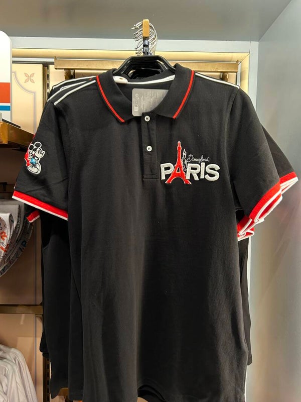 Polo shirt black PARIS - disneyland paris