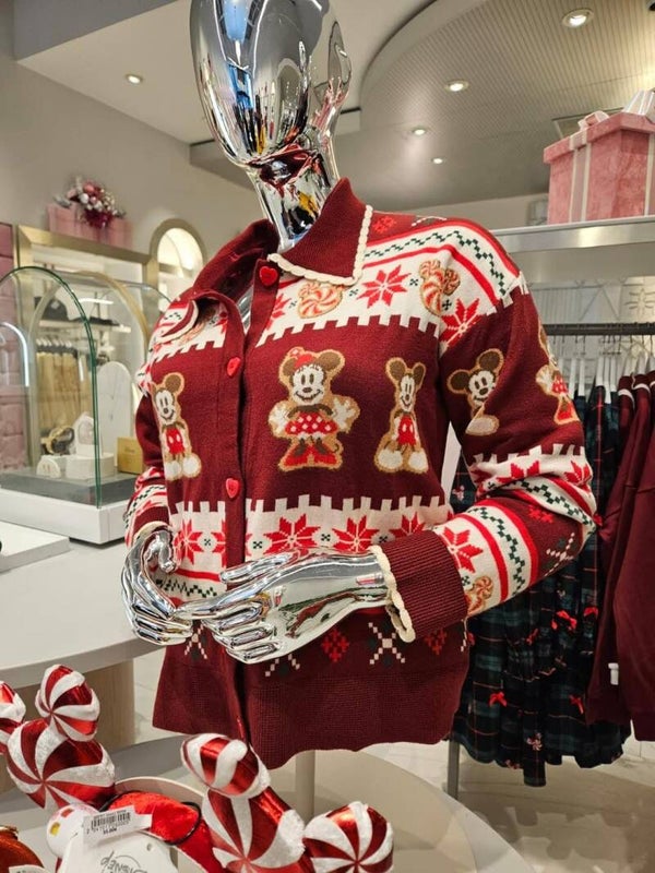 Mickey / Minnie Gingerbread cookies gilet - christmas - DLP