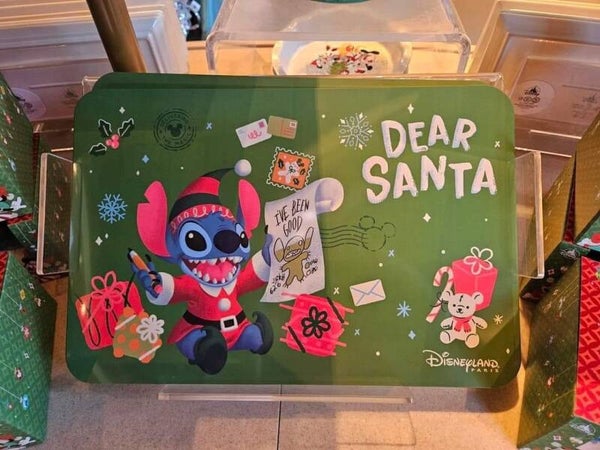 Dear santa stitch placemat - Disneyland Paris