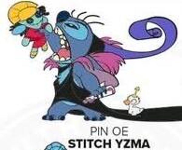 Stitch yzma - pin - March 2025 -Disneyland Paris