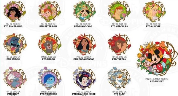 LIMITED PIN 22 MARCH - Disneyland Paris