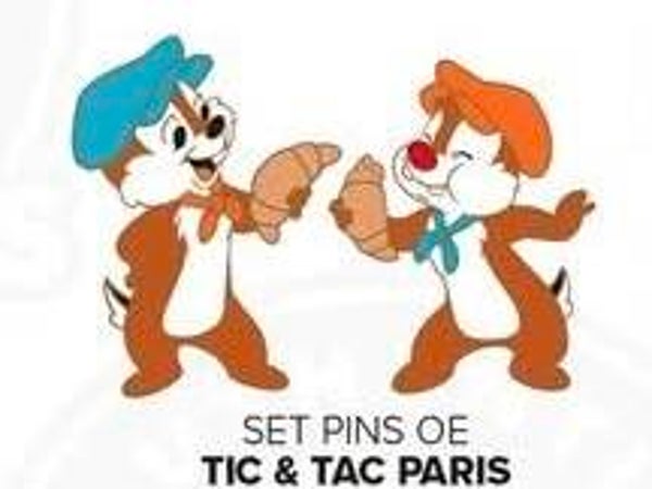 PARIS DUO PIN - Chip & Dale - Disneyland Paris