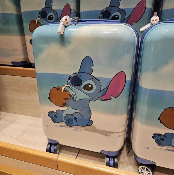 Stitch suitcase - Disneyland Paris