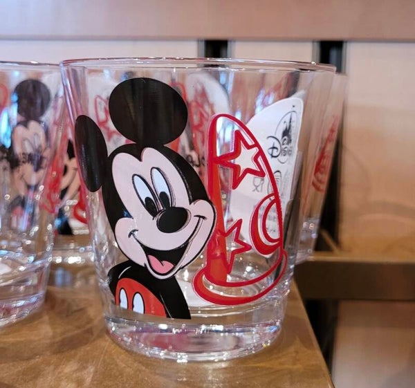 Small mickey glass red - Disneyland Paris