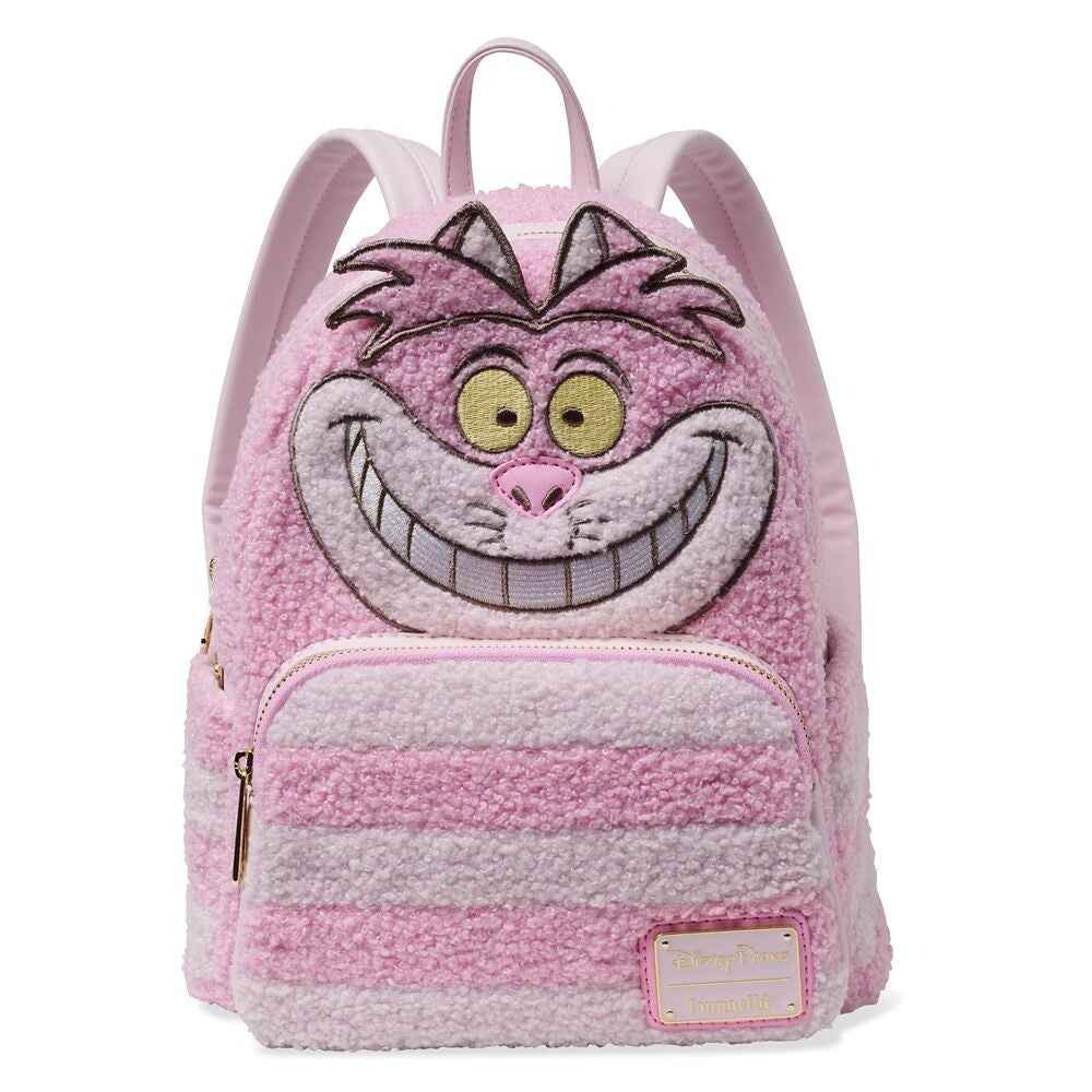 Cheshire cat fluffy loungefly mini backpack - Disneyland Paris