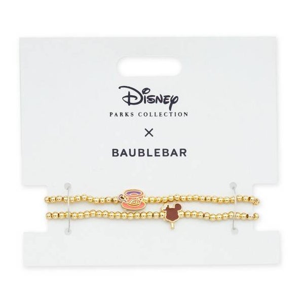 Baublebar - mickey ice cream / teacup bracelet set  - Disneyland Paris
