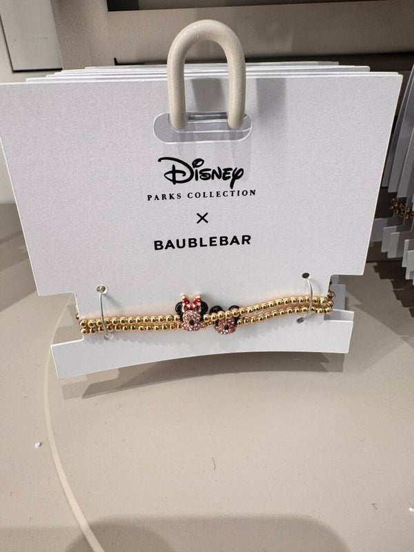 Baublebar - mickey & minnie diamond bracelet set  - Disneyland Paris