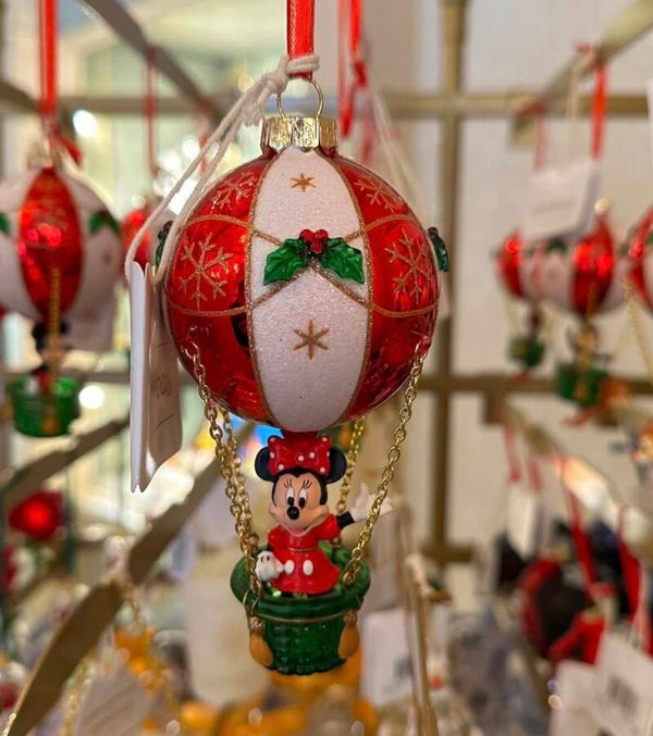 Arribas Minnie air balloon - christmas ornament - DLP