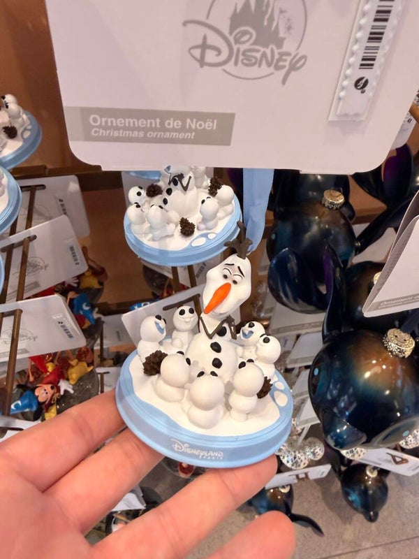Olaf & snowdolls ornament - DLP