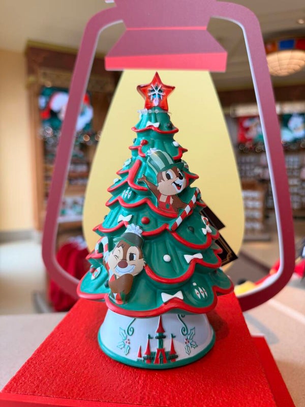 Chip & Dale christmas tree small figurine 20cm - DLP - light up