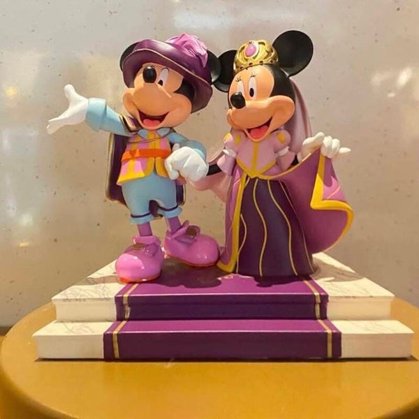 Prince Mickey & Princess Minnie figurine - DLH - Paris