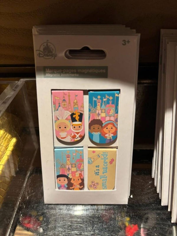 Its a small world - magnetic book marks - Disneyland Paris