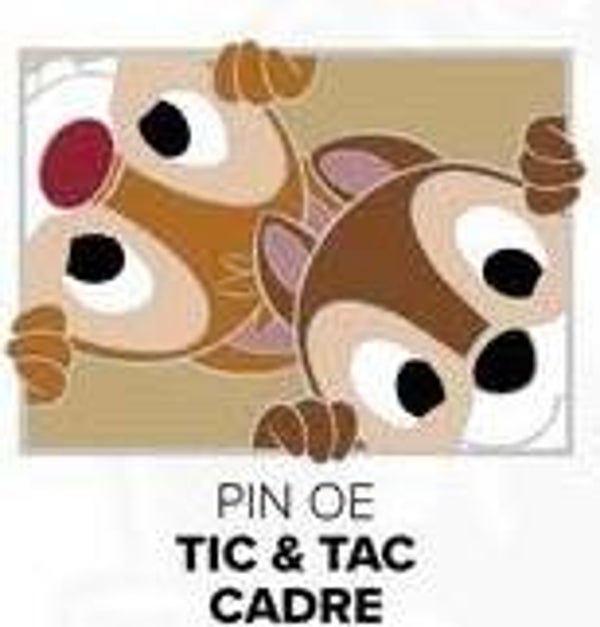 Chip & dale pin frame - april - Disneyland paris
