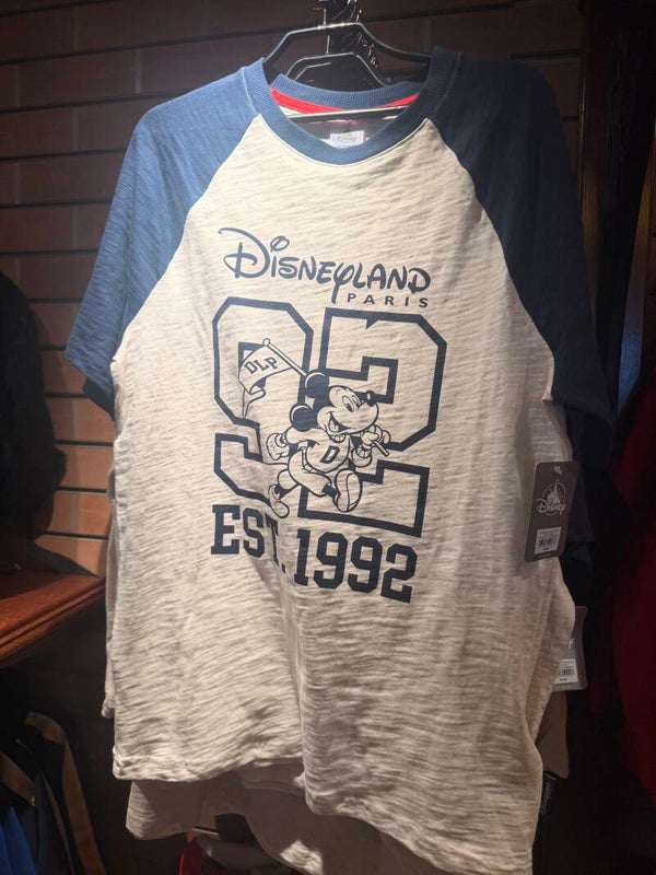 Disneyland Est 1992 shirt - dark blue grey - adults