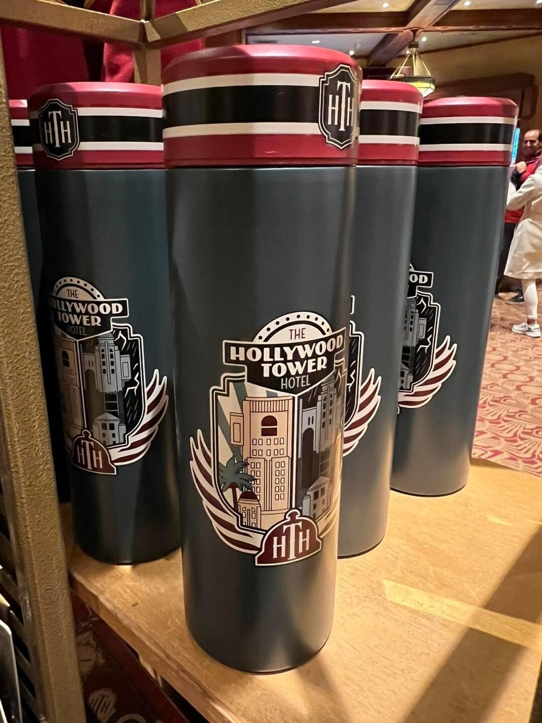 Tower of terror water bottle - Disneyland Paris