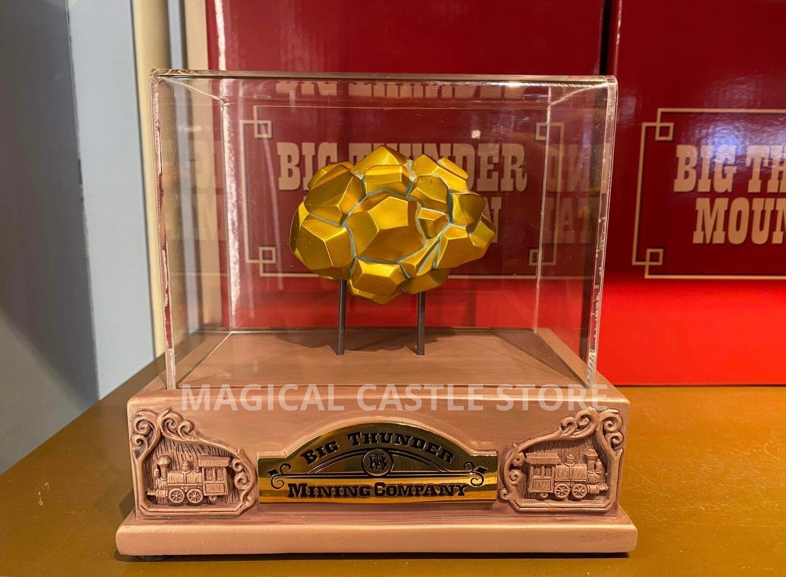 BIG THUNDER MOUNTAIN GOLD LUMP - DISNEYLAND PARIS