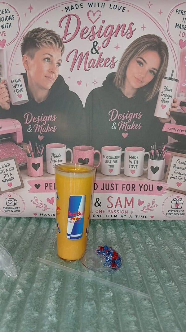 personalised double wall tumbler 24oz