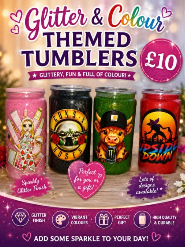 snow globe tumblers
