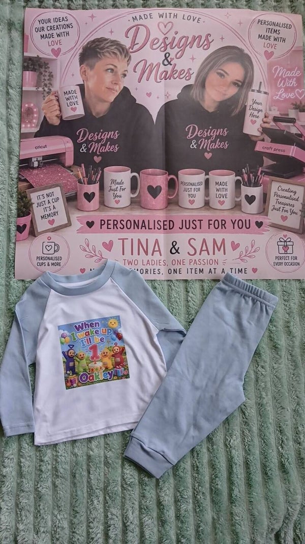 personalised pjs