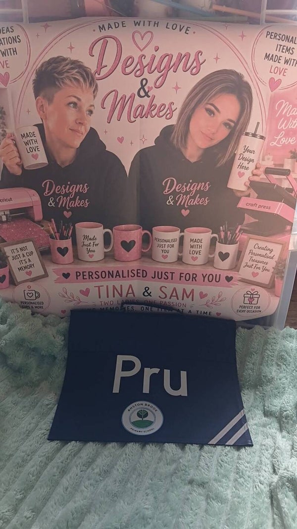 personlised book bags