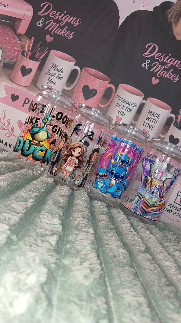 plain tumblers