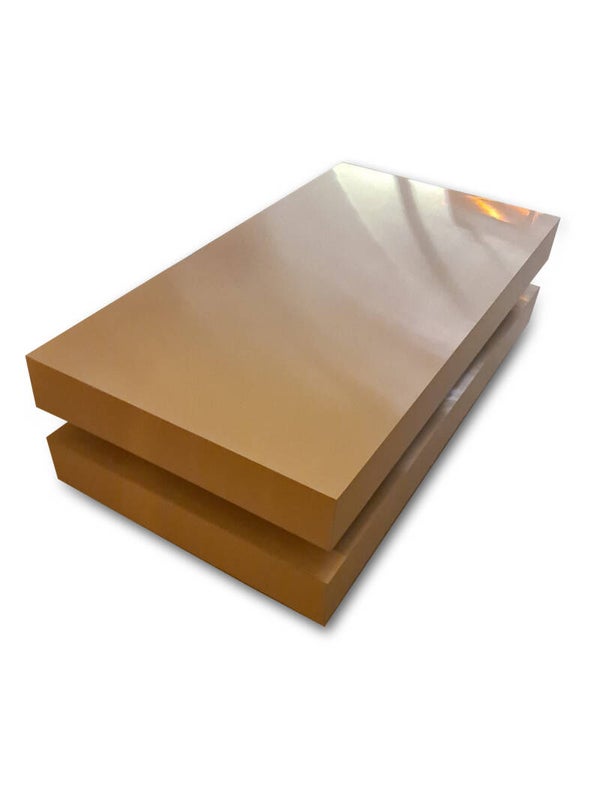 Salon tafel Hamburger 130 x70cm hoogglans