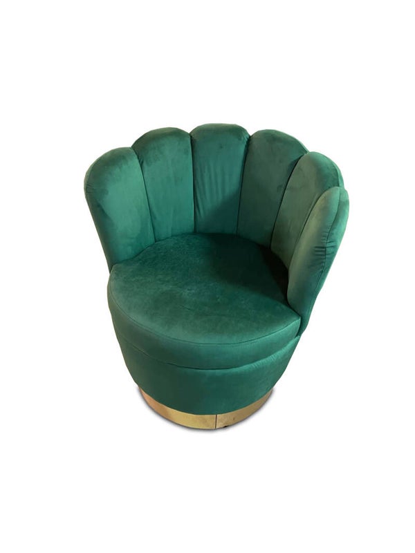 Lazy Chair - Velvet stof - Draaibaar -