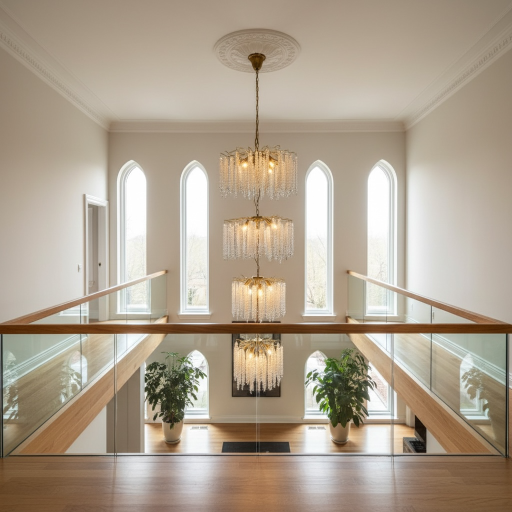Luxe Kristallen Hanglamp XXL – 250 cm | Statement Piece met Romantische Uitstraling