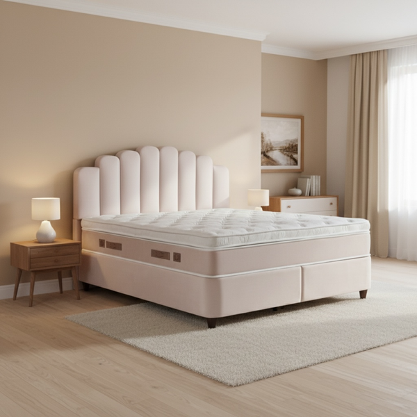 Boxspring Piano 160 x 200 cm – Luxe Opbergboxspring met 32 cm Premium Matras