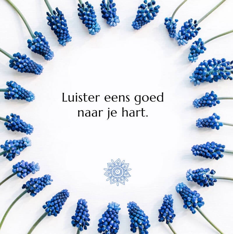 Luister eens goed naar je hart door Truffelceremonie.com