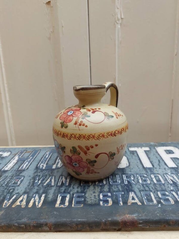 ♥ Gebloemd kruikje