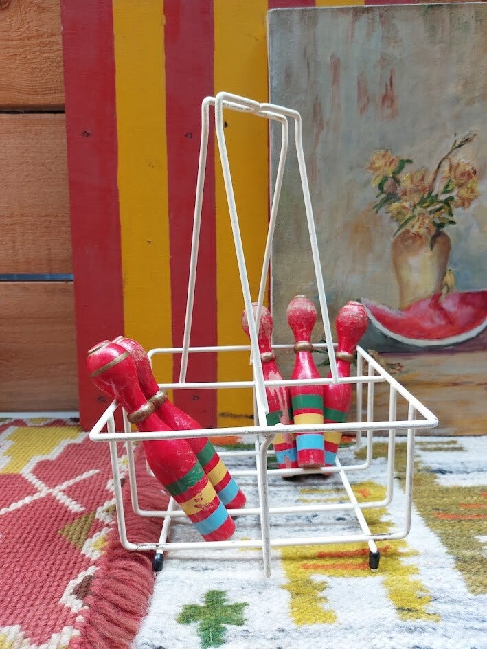 ♥ Vintage flessenrek