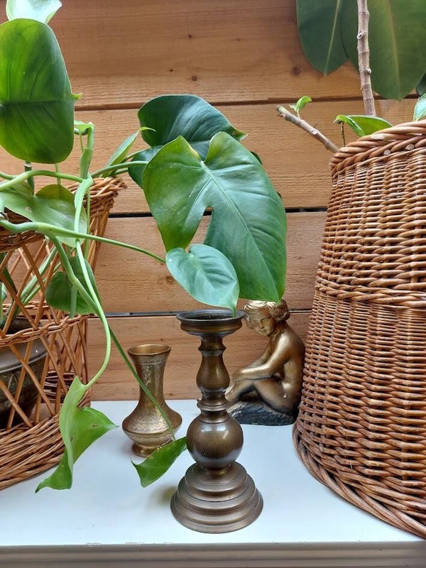 ☻ Messing kandelaar